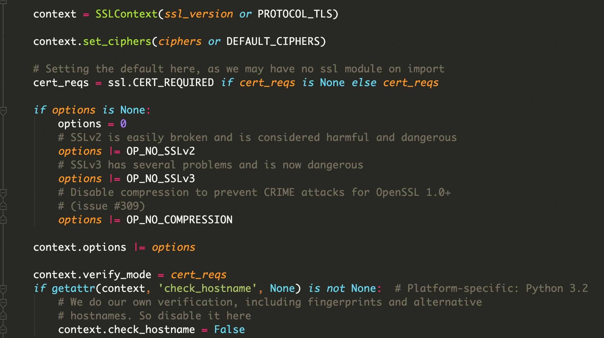 ssl context params