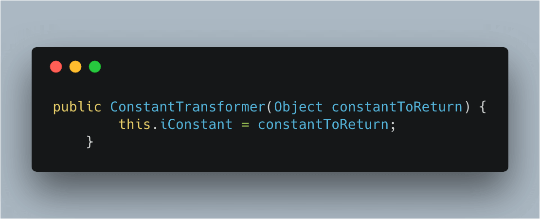 ConstantTransformer